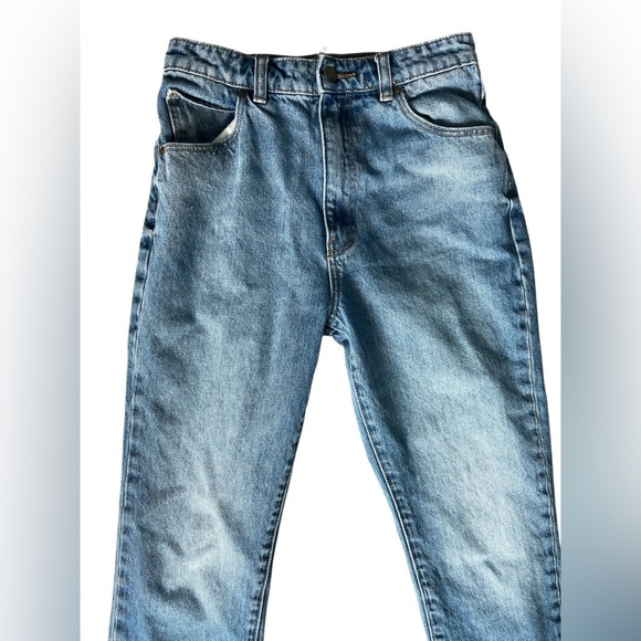 Rolla’s High Rise Relaxed Painted Pockets Light Wash Size 26 - Picture 2 of 6